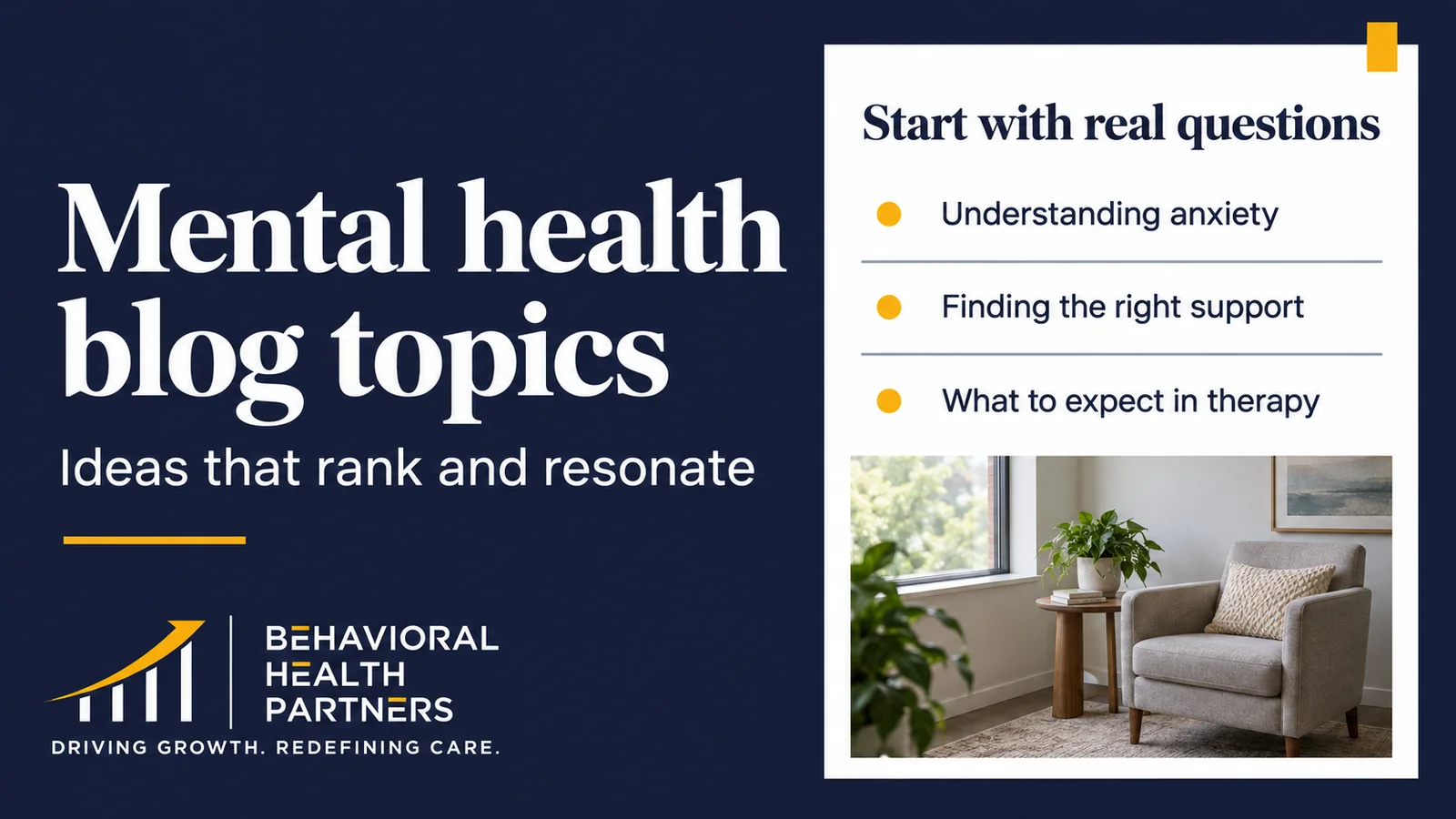 Mental Health Blog Topics: Ideas That Rank and Resonate