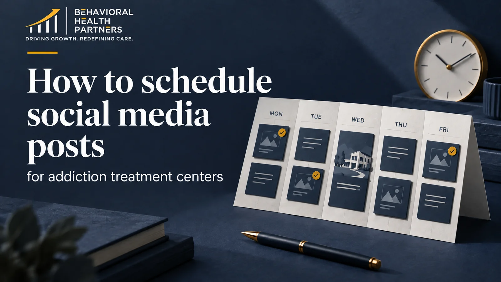 How to Schedule Social Media Posts for Addiction Treatment Centers